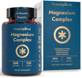 Complejo de Magnesio Purely Optimal - 6 Formas de Magnesio Glycinate, Citrato y Malato - Apoyo para el Sueño, Alivio del Estrés, Salud Muscular y - imagen 1