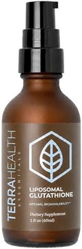 Terra Health Essentials - Glutatión Liposomal - Apoya la Inmunidad, Piel, Cabello y Envejecimiento Saludable - Suplemento de Glutatión de Máxima - imagen 1