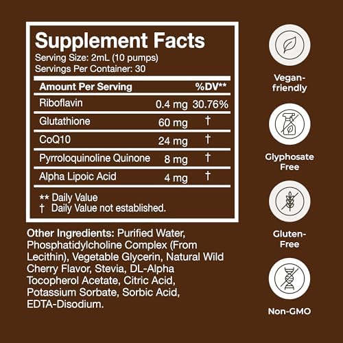 Terra Health Essentials - Glutatión Liposomal - Apoya la Inmunidad, Piel, Cabello y Envejecimiento Saludable - Suplemento de Glutatión de Máxima - imagen 2