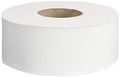 Papel Higiénico Jumbo Blanco de 2 Capas Commercial, 9 in, Seguro para Fosas Sépticas, Compatible con Dispensadores Universales, Certificado FSC, 1000 - imagen 1