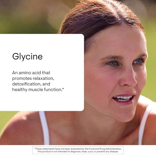THORNE - Glycina - Suplemento de Aminoácidos para Relajación, Manejo del Estrés, Desintoxicación y Función Muscular Saludable - 250 Cápsulas Sin - imagen 3