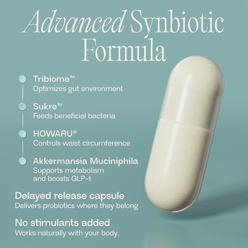 Suplemento BIOMA GLP-1 Booster - Control Natural del Apetito con Probióticos, Prebióticos y Postbióticos - Apoyo para el Manejo de Peso y Saciedad - imagen 3
