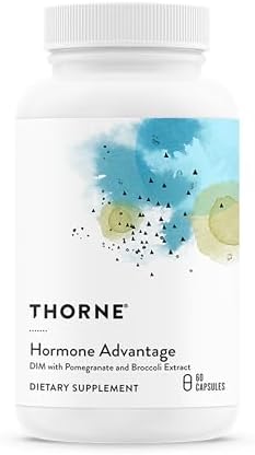 THORNE - Hormone Advantage - Apoyo de Estrógenos y Balance Hormonal para Hombres y Mujeres - Con DIM y Extracto de Granada - Sin Gluten, Lácteos ni - imagen 1