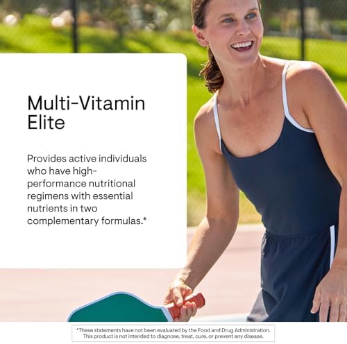 THORNE - Multi-Vitamin Elite - Suplemento Nutricional Diario - Dos Fórmulas para Energía Celular, Sueño Reparador y Más* - Certificado por Terceros - - imagen 3