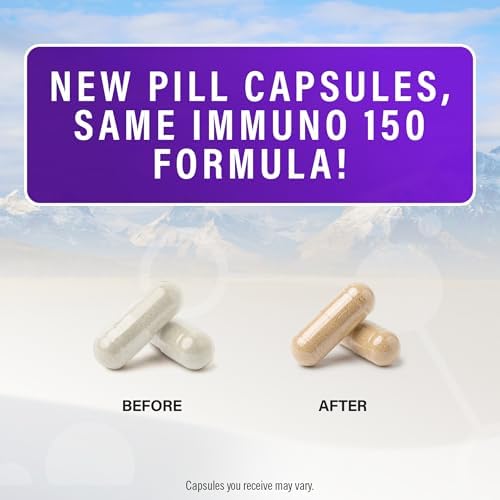 Immuno 150, Suplemento de Soporte Inmunológico, 70 Minerales Vegetales, 13 Vitaminas Esenciales y 68 Nutrientes Adicionales - 150 Cápsulas Vegetales - imagen 7