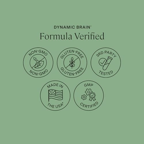 Stonehenge Health Dynamic Brain – Fórmula Nootrópica BacoMind® con Bacopa – Memoria, Recuerdo y Retención, Fosfatidilserina, Huperzina A, DHA y - imagen 7