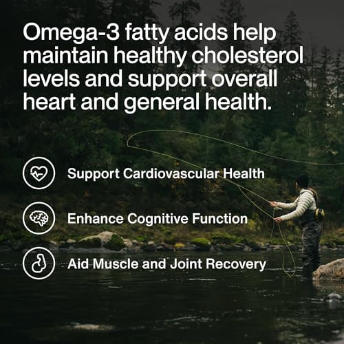 Aceite de Pescado Omega-3 Momentous - Suplemento de EPA y DHA de Alta Potencia para Hombres y Mujeres - Apoya la Salud del Corazón, Articulaciones y - imagen 2