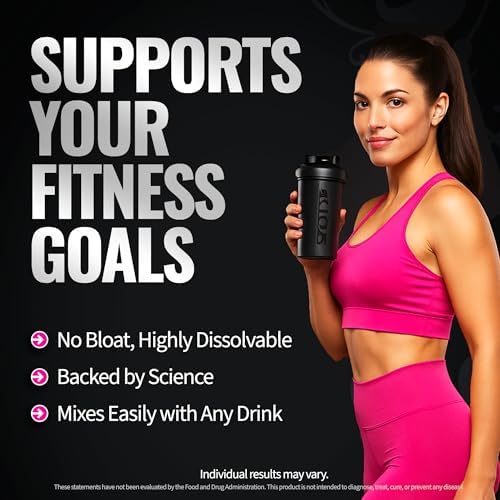 Bold Buns Creatine para Mujeres – Suplemento con Colágeno y BCAA – Apoya el Desarrollo Muscular, Recuperación Post-Entreno, Elasticidad de la Piel, - imagen 4