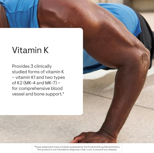 THORNE - Suplemento de Vitamina K - Vitaminas K1 y K2 (MK-4 y MK-7) - 60 Cápsulas - Apoya Huesos Fuertes - Ingredientes Estudiados Clínicamente - - imagen 3