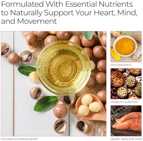 Suplemento Livingood Daily Omega 3 6 9 con Cúrcuma y Curcumina, 60 Cápsulas Blandas - Aceite de Pescado Omega 3 para Hombres y Mujeres - Salud - imagen 3
