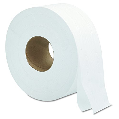 Papel Higiénico Jumbo General Supply 9JUMBO, 2 Capas, 9, Blanco (Caja de 12) - imagen 2