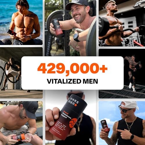 MARS MEN Aumentador de Testosterona Natural para Hombres - Suplemento Premium con Tongkat Ali, Fenogreco, Shilajit y Boro - Apoyo Masculino - Libido, - imagen 5