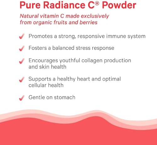PURE SYNERGY Pure Radiance C | Cápsulas Orgánicas de Vitamina C | Suplemento Natural, No Transgénico con Camu Camu | Apoyo Inmunológico y de Colágeno - imagen 5