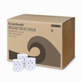 Papel Higiénico 2 Capas Boardwalk, Seguro para Fosas, 500 Hojas/Rollo, 96 Rollos/Caja, 4 x 3, Color Blanco - imagen 1