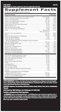 GNC Mega Men 50 Plus Multivitamínico para Hombres | Antioxidantes | Salud Cardiaca | Soporte Prostático y Circulatorio | 120 Cápsulas - imagen 2