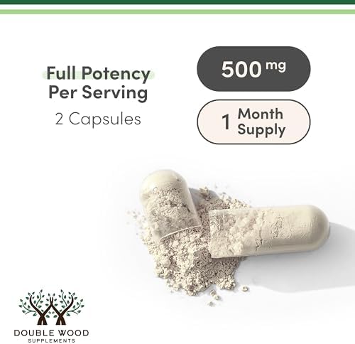 Suplementos Double Wood NAD+ Antienvejecimiento y Regeneración Celular | 500mg de NAD Plus 95% Puro por Porción, Suministro para 30 Días | Similar a - imagen 3