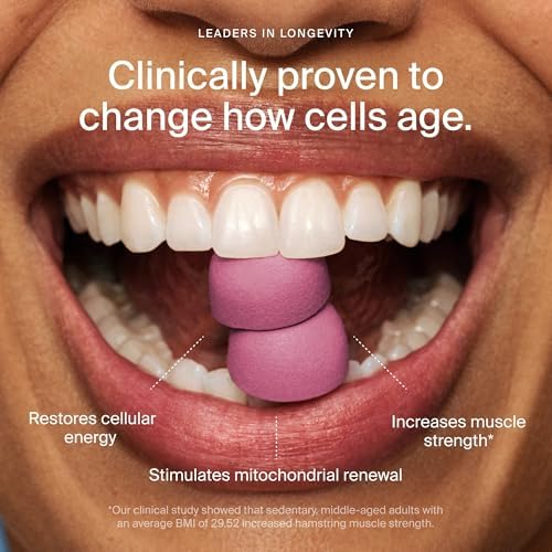 Gomitas de Suplemento Mitopure Urolithin A - Apoyo Clínicamente Comprobado para la Energía Celular, Fuerza Muscular y Longevidad en el Envejecimiento - imagen 2