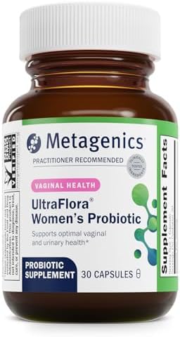 Metagenics UltraFlora Probiótico para Mujeres – Suplemento Estable para la Salud Vaginal, Balance de Levadura y Comodidad Urinaria – con - imagen 1
