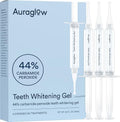Gel Blanqueador Auraglow 44% para Trays, Retenedores y Alineadores – Blanqueador de Peróxido de Carbamida de Fuerza Dental, 30 Tratamientos, 3 - imagen 1