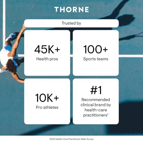 THORNE - Collagen Fit - Polvo de Péptidos de Colágeno Sin Sabor con Nicotinamida Ribósido - 15g de Péptidos de Colágeno y 14g de Proteína por Porción - imagen 8