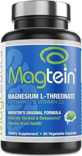 Magtein - Suplemento de Magnesio L-Treonato, Fórmula para Memoria, Concentración, Sueño y Salud Cerebral, 60 Cápsulas Veganas - imagen 1