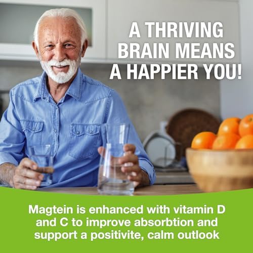 Magtein - Suplemento de Magnesio L-Treonato, Fórmula para Memoria, Concentración, Sueño y Salud Cerebral, 60 Cápsulas Veganas - imagen 4