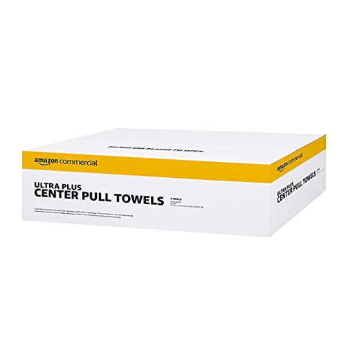 Toallas de Papel Absorbentes Commercial de 2 Capas, Compatibles con Dispensadores Universales, Certificadas FSC, 7.6 x 9 in, 6 Rollos, 600 Toallas - imagen 3