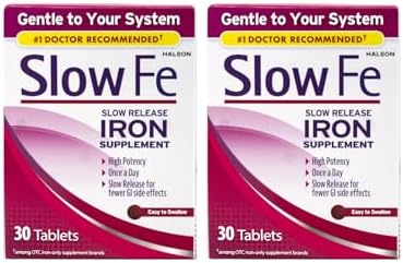 Suplemento de Hierro de Liberación Lenta Slow Fe, 30 Tabletas (Paquete de 2) - imagen 4
