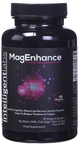 Suplemento de Magnesio MagEnhance Magtein de Intelligent Labs con L-Treonato, Glicinato y Taurato de Magnesio, 90 Cápsulas - imagen 4