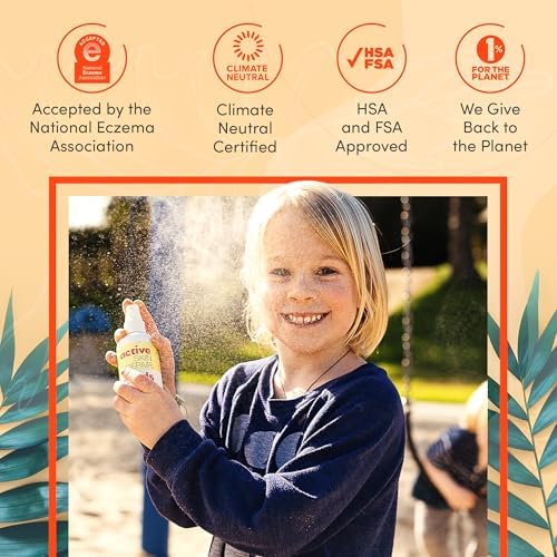 Spray de ros Auxilios Active Skin Repair para Niños - Fórmula Antiséptica Natural y No Tóxica para Cortes, Heridas, Raspones y Más (3oz) - imagen 4