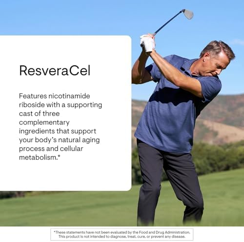 THORNE - ResveraCel - Ribósido de Nicotinamida con Quercetina y Resveratrol - Apoya el Envejecimiento Saludable y la Energía Celular - 60 Cápsulas - imagen 3