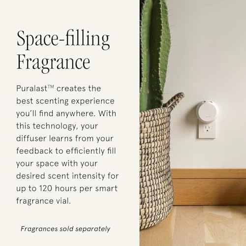 Difusor de Fragancia Pura Home 4 - Difusor Ajustable con Luz LED y Detección Automática de Viales - Dispositivo Wi-Fi para Aromatización - imagen 4