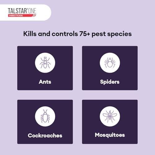 Insecticida Talstar One 1 Galón | Concentrado Bifenthrin para Control de Insectos | Arañas, Hormigas, Mosquitos, Pulgas y Más de 75 Plagas - imagen 5