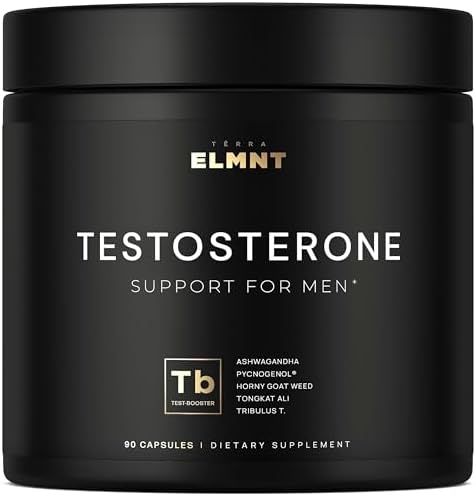 Suplemento de Testosterona Total T para Hombres 2015mg - 8X Fuerza con Ashwagandha, Tongkat Ali, Pycnogenol y Tribulus, Aumenta Libido y Masa Muscular - imagen 1