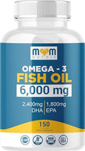 Aceite de Pescado Omega 3 con Máximo EPA DHA - Apoya Cerebro, Hígado, Corazón e Inmunidad - Hecho en EE. UU. - 150 Cápsulas Blandas - imagen 1