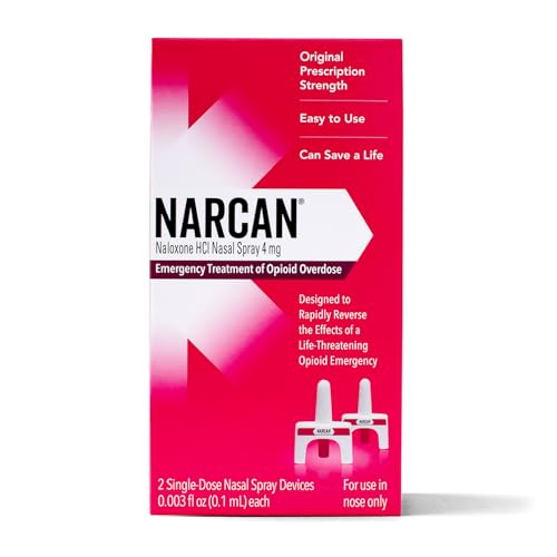 NARCAN Spray Nasal 4 mg, Tratamiento de Emergencia para Sobredosis de Opioides, 2 Dispositivos de Dosis Única - imagen 2