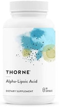 THORNE - Ácido Alfa Lipoico - Soporte Antioxidante - Detoxificación Hepática y Salud de Nervios, Ojos y Metabolismo - 60 Cápsulas Sin Gluten, Lácteos - imagen 1