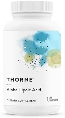 THORNE - Ácido Alfa Lipoico - Soporte Antioxidante - Detoxificación Hepática y Salud de Nervios, Ojos y Metabolismo - 60 Cápsulas Sin Gluten, Lácteos - imagen 1
