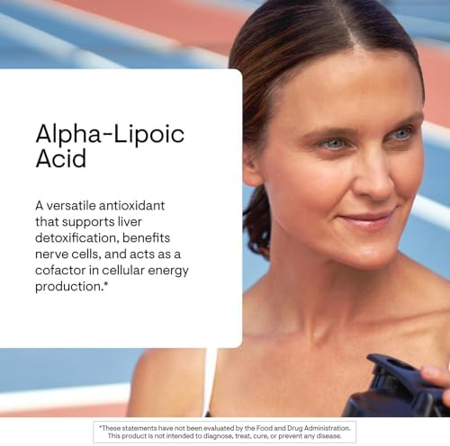 THORNE - Ácido Alfa Lipoico - Soporte Antioxidante - Detoxificación Hepática y Salud de Nervios, Ojos y Metabolismo - 60 Cápsulas Sin Gluten, Lácteos - imagen 3