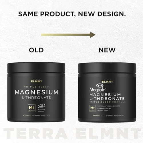 Suplemento de Magnesio L-Treonato Triple Sleep con Apigenina, Teanina y Magtein - Cápsulas de Magnesio de Alta Absorción para Hombres y Mujeres - imagen 4