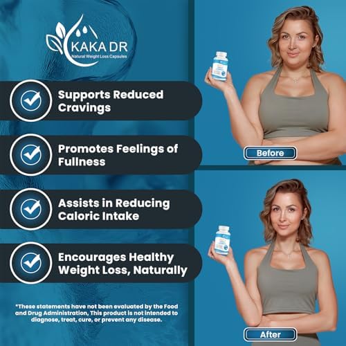 Suplemento KAKA DR GLP-1 para Mujeres, Supresor del Apetito y Pérdida de Peso | Quema Grasa Abdominal, Acelera el Metabolismo, Bloqueador de - imagen 2