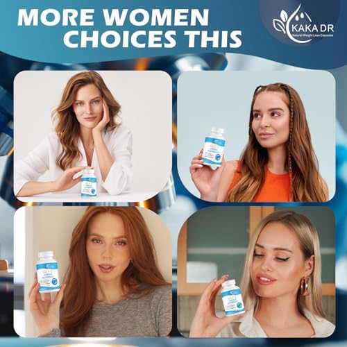 Suplemento KAKA DR GLP-1 para Mujeres, Supresor del Apetito y Pérdida de Peso | Quema Grasa Abdominal, Acelera el Metabolismo, Bloqueador de - imagen 6