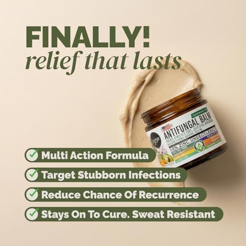 Crema Antifúngica Puriya Clinicamente Probada para Hongos en la Piel, Tratamiento Extra Fuerte para Pie de Atleta, Picazón de Ingle y Tiña con Aceite - imagen 4