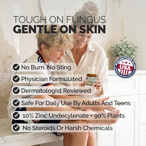 Crema Antifúngica Puriya Clinicamente Probada para Hongos en la Piel, Tratamiento Extra Fuerte para Pie de Atleta, Picazón de Ingle y Tiña con Aceite - imagen 6