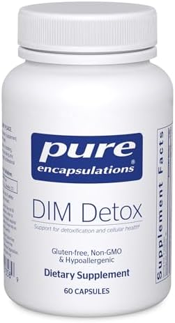 Pure Encapsulations DIM Detox | Suplemento para la Desintoxicación y Salud Celular* | 60 Cápsulas - imagen 1