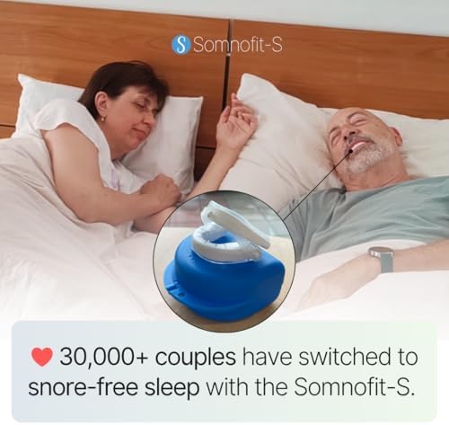 Guardia Bucal Antisnores Somnofit-S de SnoreLessNow | Fabricado en Suiza | Aprobado por la FDA | Más Cómodo | Solución Ajustable para Hombres y - imagen 7
