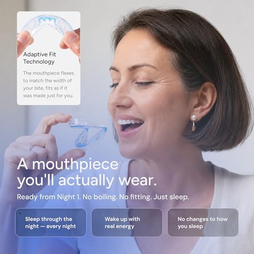 Bocadillo Antisnor QuietLab Pro - Protector Bucal Ajustable, Diseñado por Ortodoncistas, Sin Necesidad de Hervir - Grado Médico Libre de BPA para - imagen 4