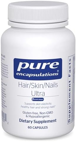 Suplemento Avanzado de Belleza Pure Encapsulations para Cabello/Piel/Uñas - Biotina y Colágeno para Cabello Saludable, Uñas Fuertes y Piel Joven - 60 - imagen 1