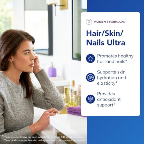 Suplemento Avanzado de Belleza Pure Encapsulations para Cabello/Piel/Uñas - Biotina y Colágeno para Cabello Saludable, Uñas Fuertes y Piel Joven - 60 - imagen 3