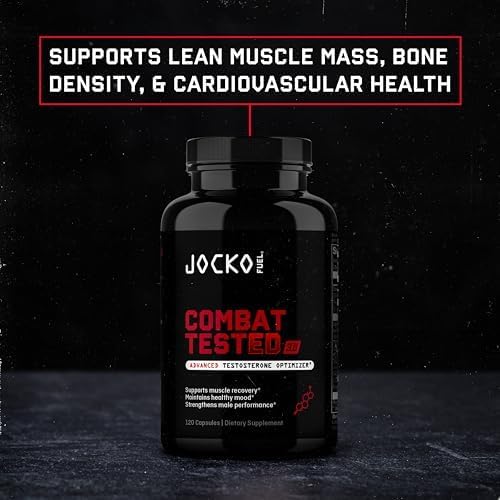 Jocko Fuel Test Booster para Hombres - Aumenta la Resistencia, Energía y Fuerza - Constructor Muscular y Soporte de Óxido Nítrico con Jengibre, - imagen 7
